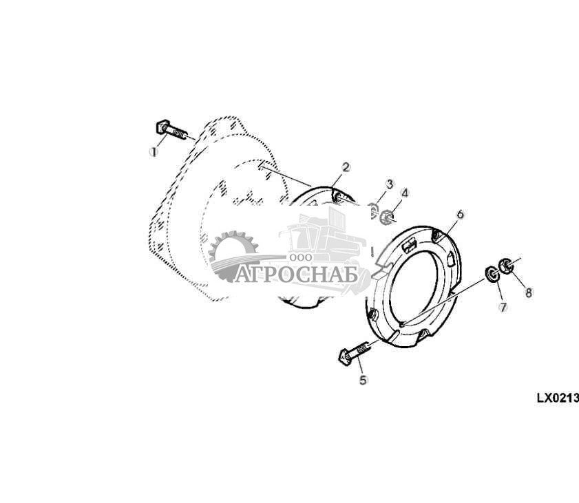 ГРУЗЫ 38,5 КГ (85 ФУНТОВ) ДЛЯ ЗАДНИХ КОЛЕС СО СТАЛЬНЫМИ ДИСКАМИ 